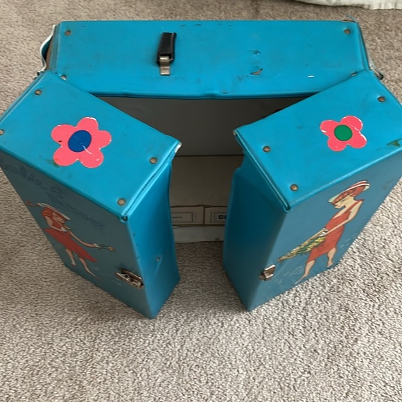 60’s Barbie & Skipper Carry Case 1964 from my childhood collection - Picture 10 of 15